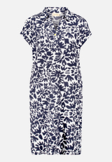 Casual-Kleid mit überschnittenen Ärmeln / Vorderseite