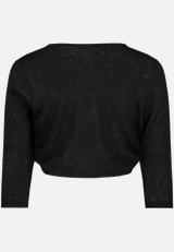 Bolero 3/4 Arm zum Binden  / Rückseite