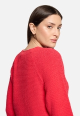 Strickpullover mit Rundhalsausschnitt / Detailbild