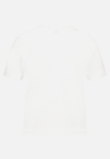 Baumwollshirt mit Rundhalsausschnitt / Rückseite
