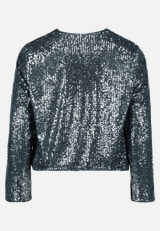 Blouson mit Pailletten / Rückseite