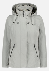 Sommerjacke mit abnehmbarer Kapuze / Vorderseite