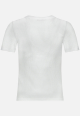 Basic-T-Shirt mit Rundhalsausschnitt  / Rückseite