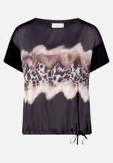 Blusenshirt mit Aufdruck / Vorderseite