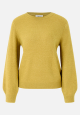 Strickpullover mit Rundhalsausschnitt / Vorderseite
