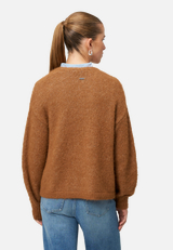 Cardigan offener Style / Modellfoto Rückseite