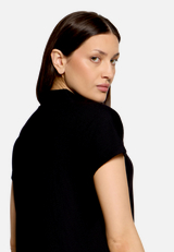 Casual-Shirt mit V-Ausschnitt / Detailbild