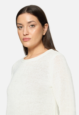 Strickpullover mit 3/4 Arm / Detailbild