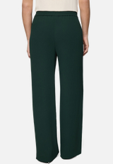 Palazzo-Hose  mit elastischem Bund / Modellfoto Rückseite