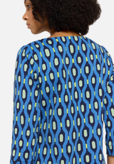 Casual-Kleid mit Muster / Detailbild