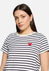 Kurzarm-Shirt mit Rundhalsausschnitt / Detailbild