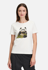 Casual-Shirt mit Print / Modellfoto Vorderseite