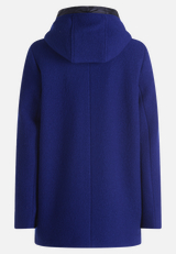 Wolljacke mit Kapuze / Rückseite