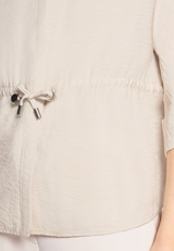 Blusenjacke mit Tunnelzug / Detailbild