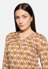 Casual-Bluse mit Knöpfen / Detailbild