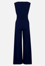 Jumpsuit mit weitem Bein / Rückseite