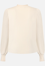 Pullover mit hohem Kragen / Rückseite