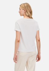 Casual-Shirt mit Stickerei / Modellfoto Rückseite