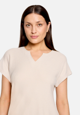 Casual-Shirt mit Struktur / Detailbild