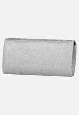 Clutch-Tasche mit Raffung / Rückseite