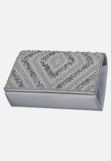 Clutch-Tasche im Glitzer-Look / Detailbild