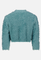Strickbolero mit Struktur / Rückseite