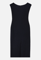 Cocktailkleid im Glitzer-Look / Rückseite