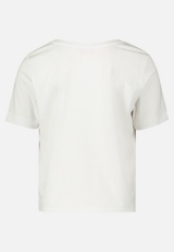 Basic Shirt mit Aufdruck / Rückseite