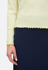 Langarm-Shirt mit Kragen / Detailbild