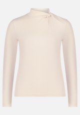 Langarm-Shirt mit Kragen / Vorderseite