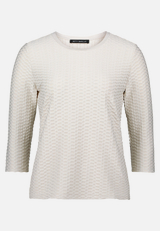 Basic Shirt mit Rundhalsausschnitt / Vorderseite