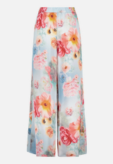 Marlene-Hose mit Blumenprint / Rückseite