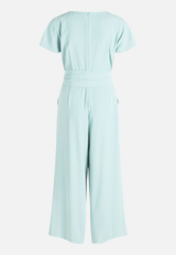 Jumpsuit mit Eingrifftaschen / Rückseite