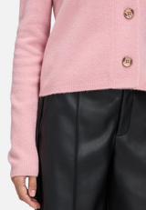 Strick-Cardigan mit Reverskragen / Detailbild