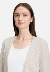 Strick-Cardigan ohne Verschluss / Detailbild