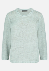Strickpullover mit 3/4 Arm / Vorderseite