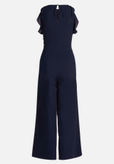 Jumpsuit mit Volant / Rückseite