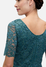 Cocktailkleid mit Spitze / Detailbild
