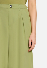 Casual-Hose mit Bundfalten / Detailbild