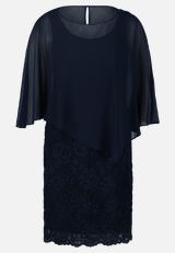 Cocktailkleid mit Spitze / Vorderseite