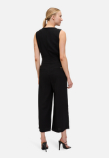 Jumpsuit ohne Arm / Modellfoto Rückseite