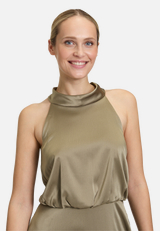 Cocktailkleid mit Stehkragen / Detailbild