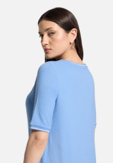 Casual-Shirt mit Tunnelzug / Detailbild