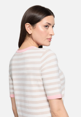 Basic-Pullover kurzarm / Detailbild