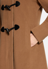 Dufflecoat mit Kapuze / Detailbild