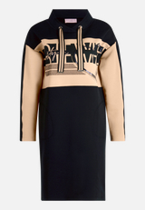 Jerseykleid langarm / Vorderseite