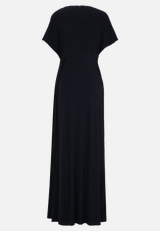 Abendkleid im Glitzer-Look / Rückseite