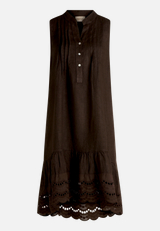 Casual-Kleid mit Stickerei / Vorderseite