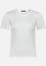 Basic-T-Shirt mit Rundhalsausschnitt  / Vorderseite