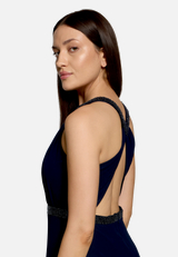 Abendkleid rückenfrei / Detailbild